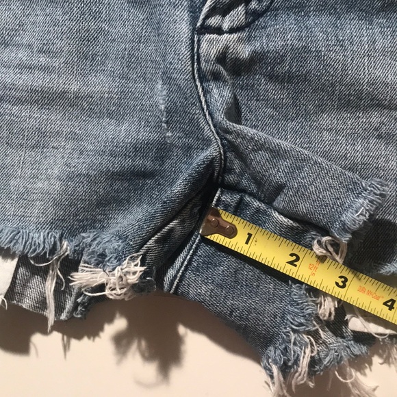 Vintage Insight High Waisted Skinny Shorts - Picture 8 of 8